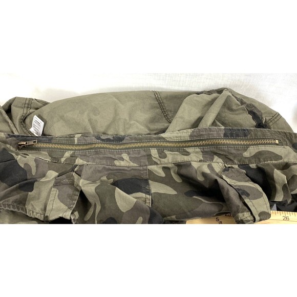 Love Tree Women’s Camo Snap Button Cinchable Waist Collar Multi Pocket Vest Med - Picture 11 of 16